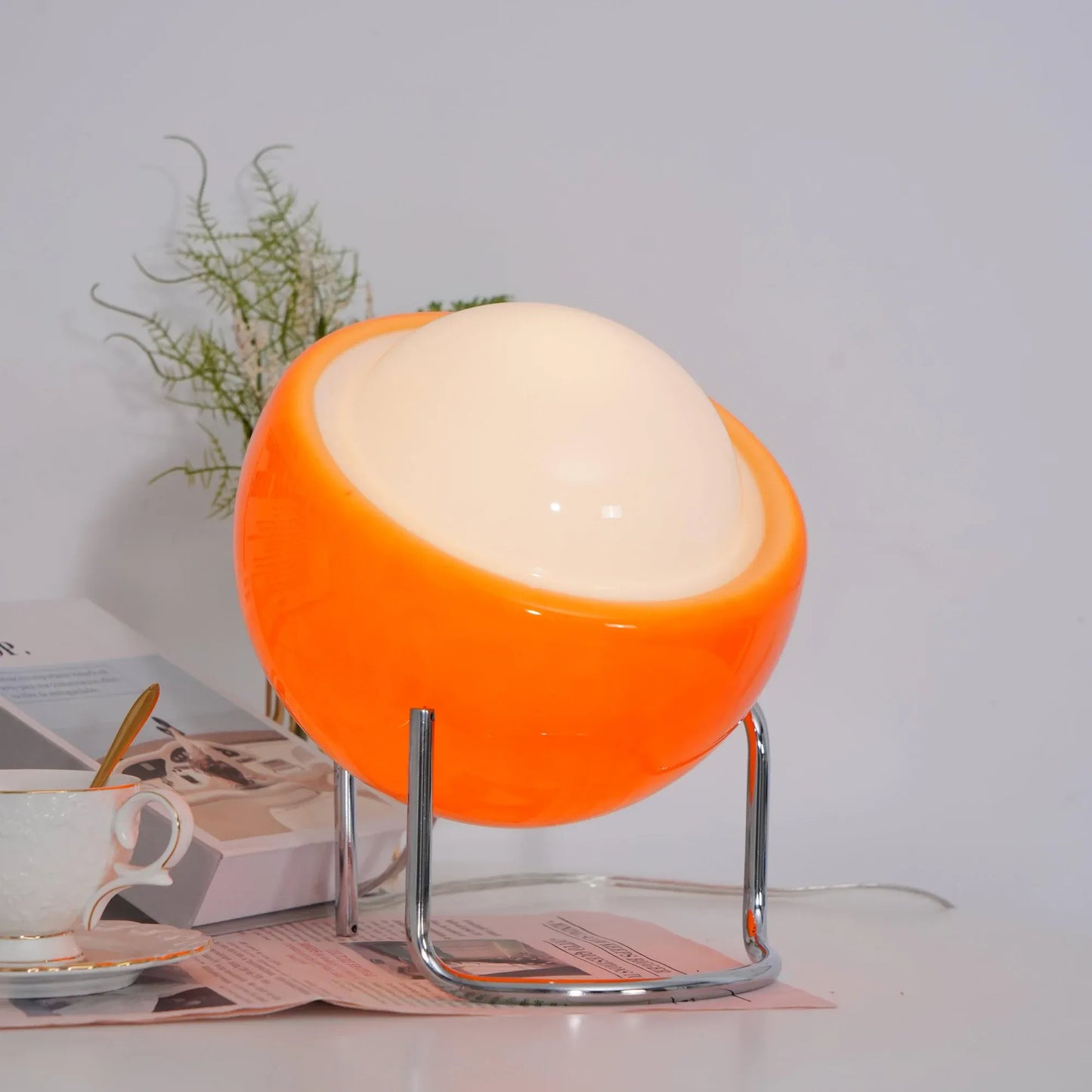 Bauhaus Glass Table Lamp