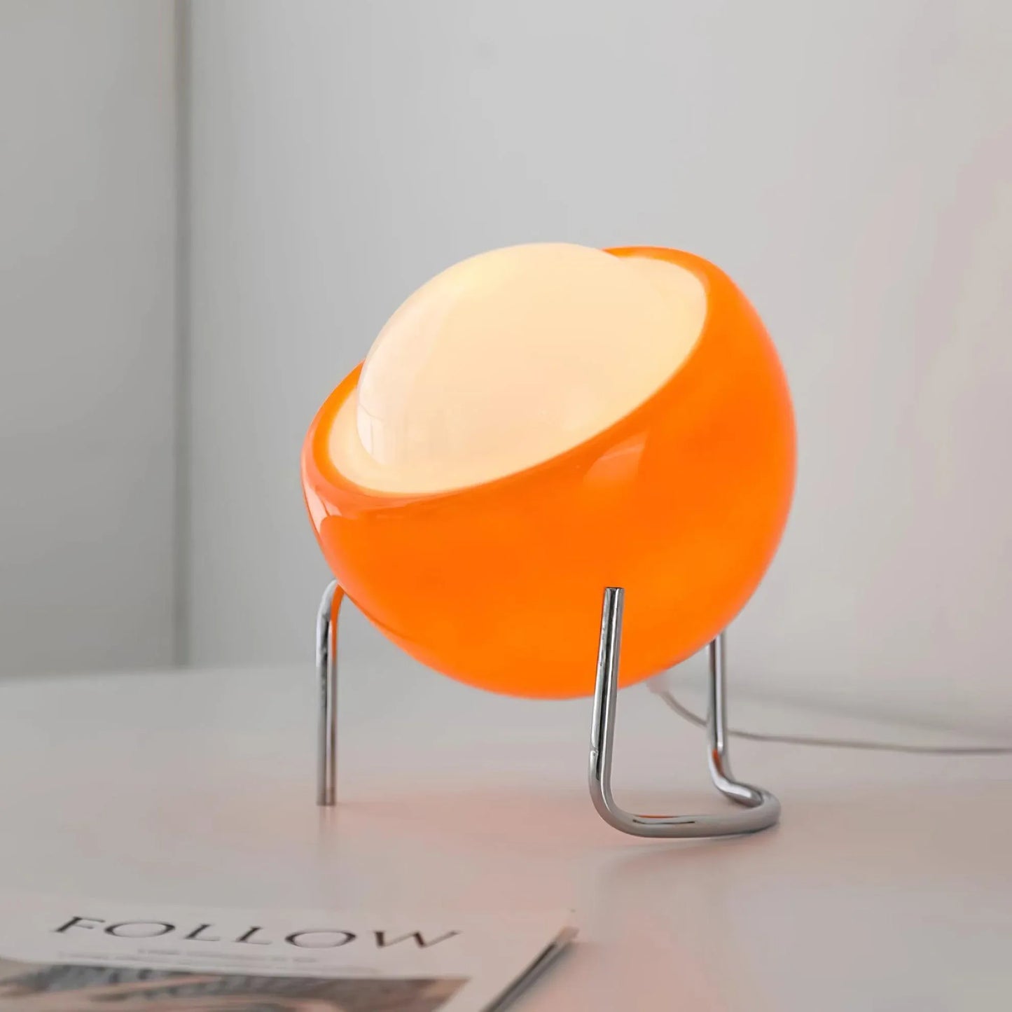 Bauhaus Glass Table Lamp