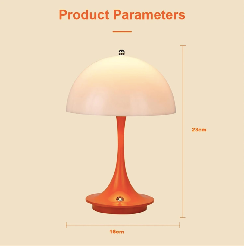 Petite lampe de table portable